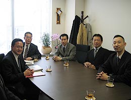 大島岳氏と平尾貴治氏