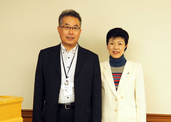 喜多村　洋子 氏と山口　毅